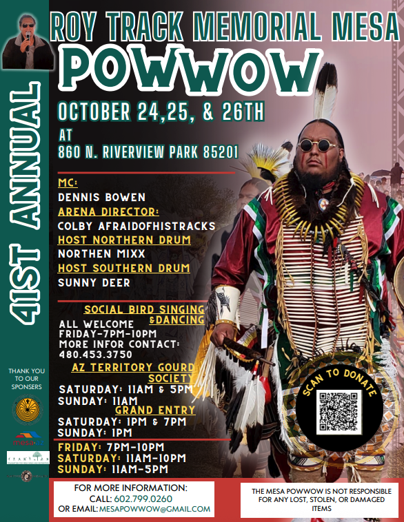 41st Annual Roy Track Memorial Mesa Pow Wow 2025
